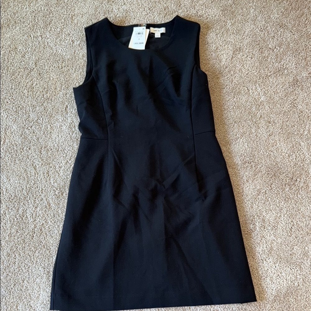 Elegant Black Sleeveless Mini Dress